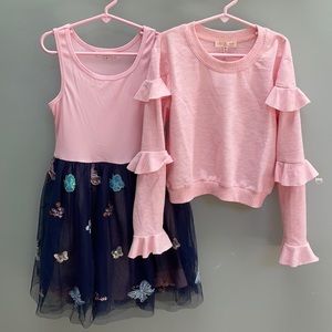 Girls 2piece dress size 8
